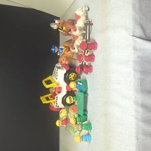 Vintage Shellcore Lil Playmates Royals, fireman, Knight, cowboy